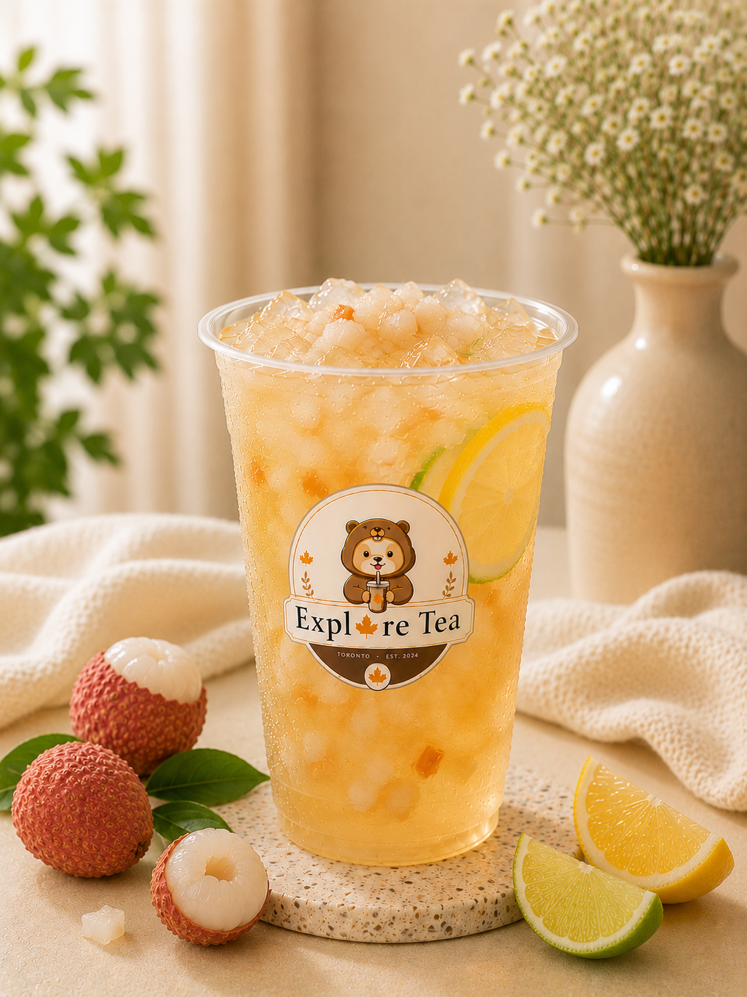 Lychee Iced Tea