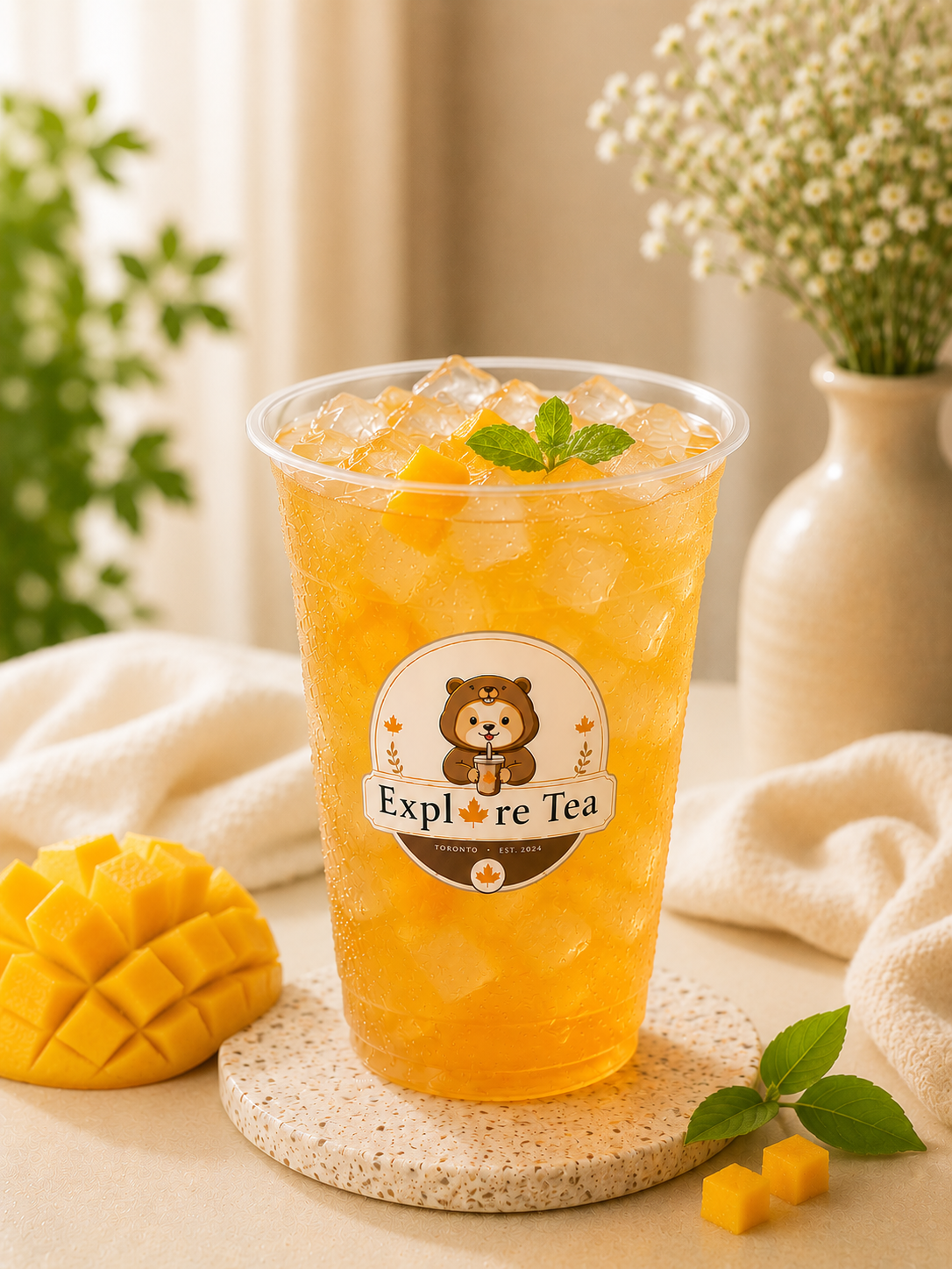 Mango Pomelo Coconut Slush